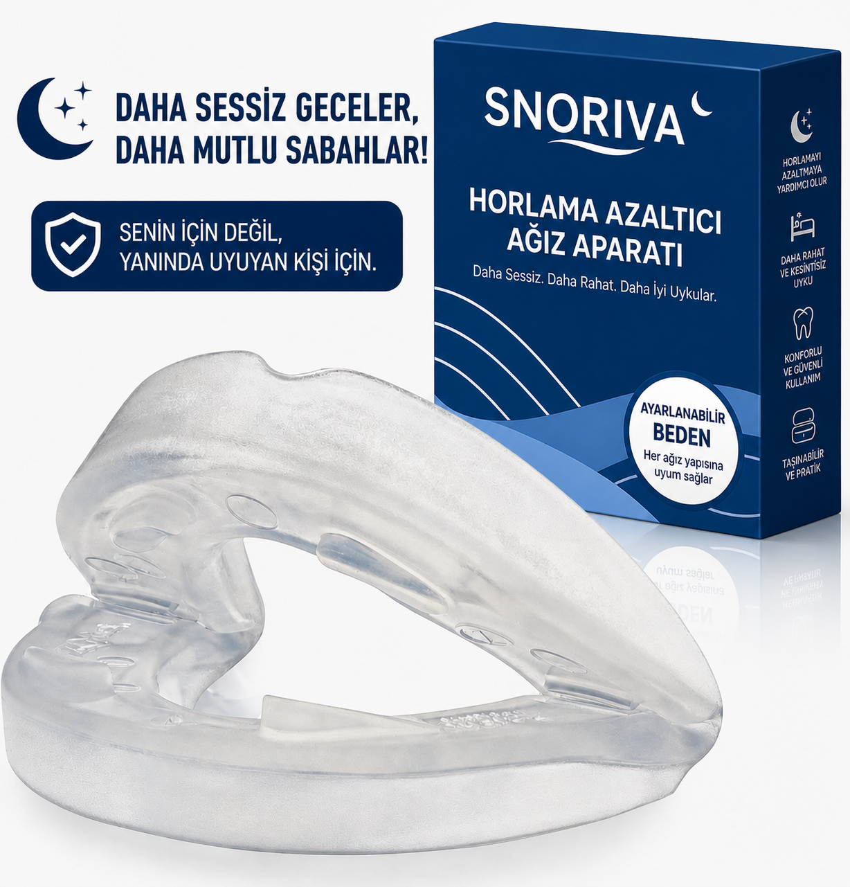 Snoriva Uyku Aparatı – Sessiz Gece Desteği