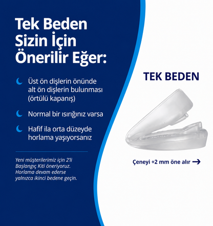 Snoriva Uyku Aparatı – Sessiz Gece Desteği